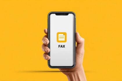 Online fax and mobile document transmission