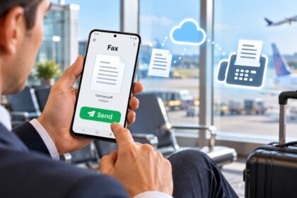 Online fax and mobile document transmission