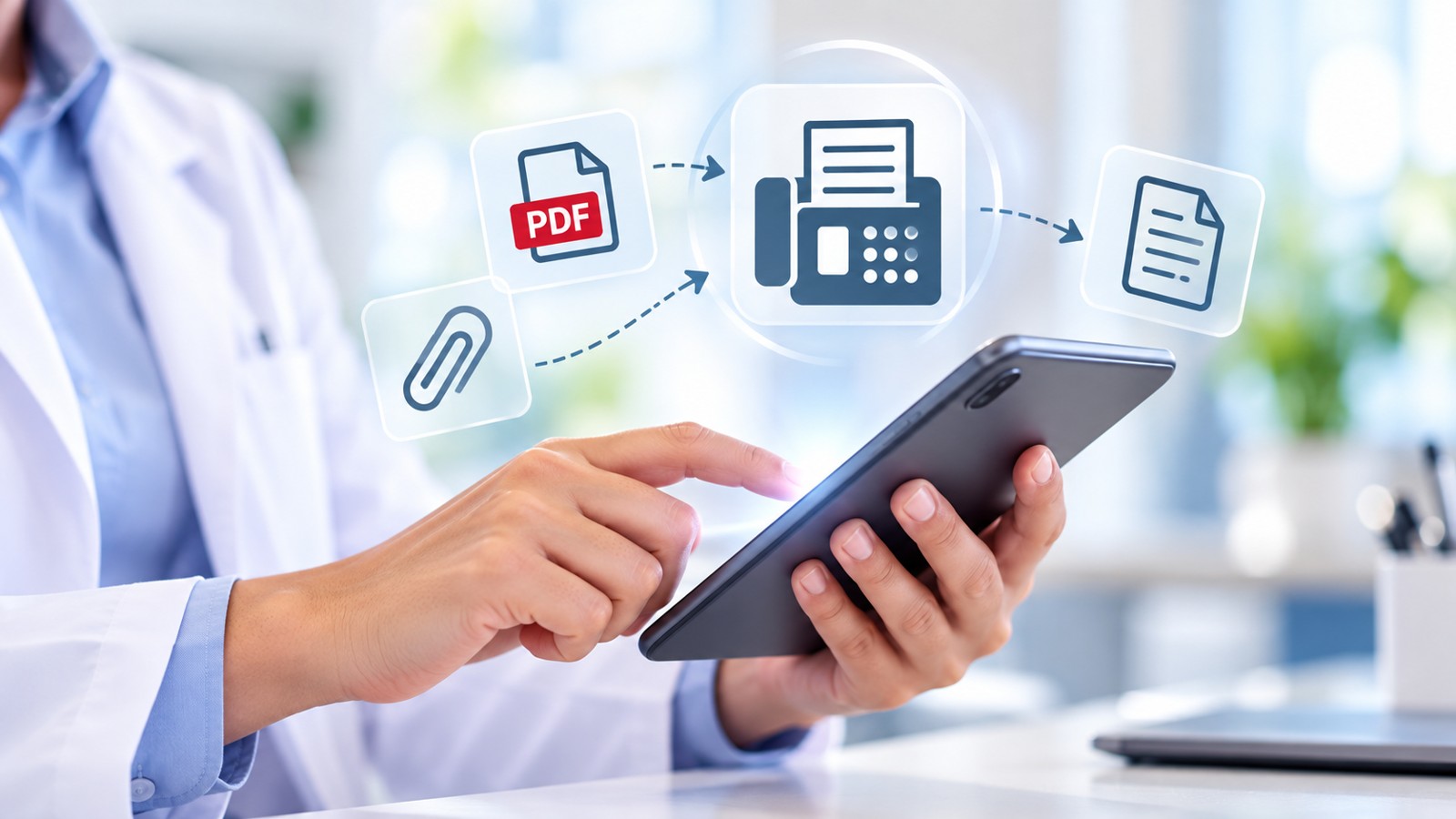 Online fax and mobile document transmission