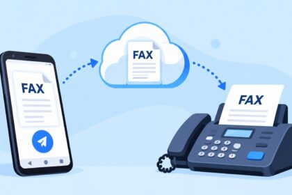 Online fax and mobile document transmission