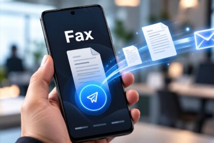 Online fax and mobile document transmission