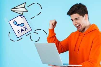 Mobile and online fax document transmission