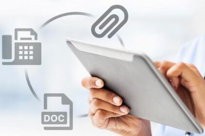 Mobile and online fax document transmission