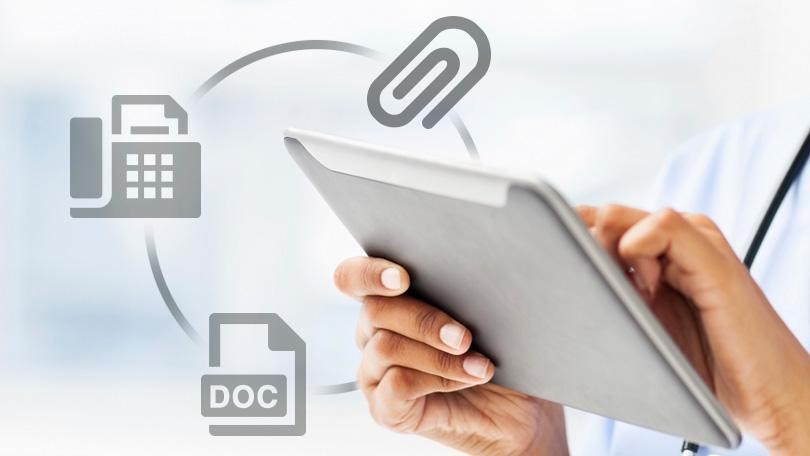 Mobile and online fax document transmission