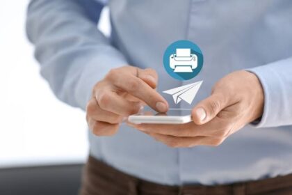 Mobile and online fax document transmission