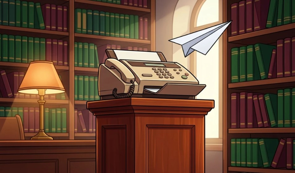 Mobile and online fax document transmission