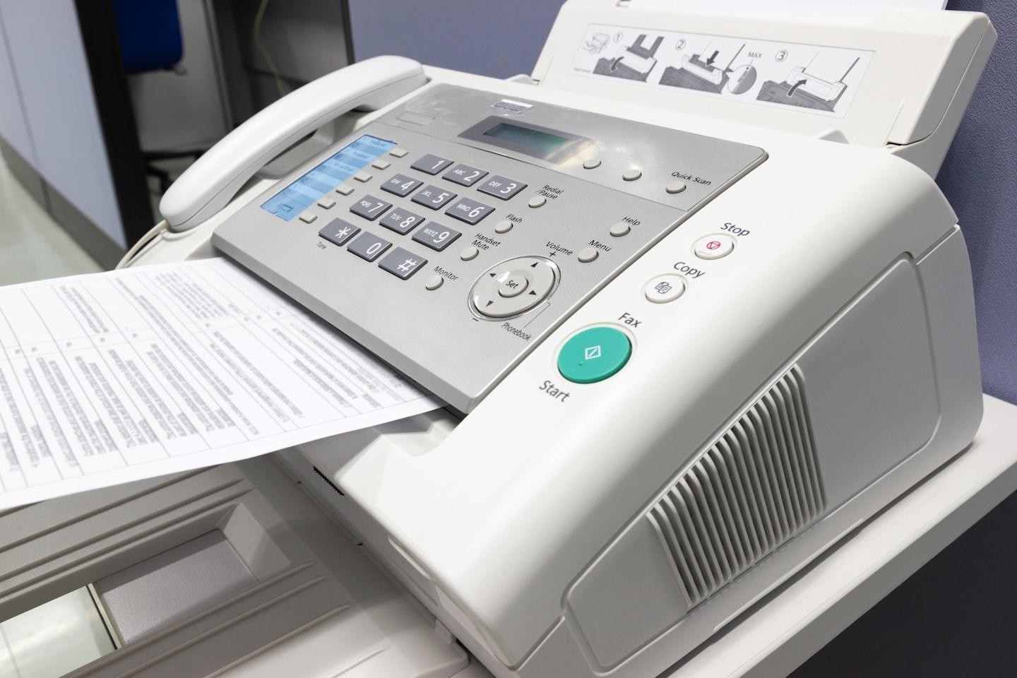Online fax and mobile document transmission